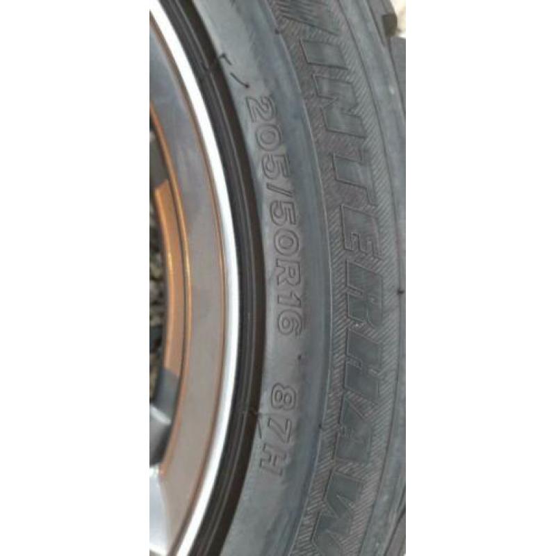 Set 16” League velgen met winterbanden 205/50R16 87H