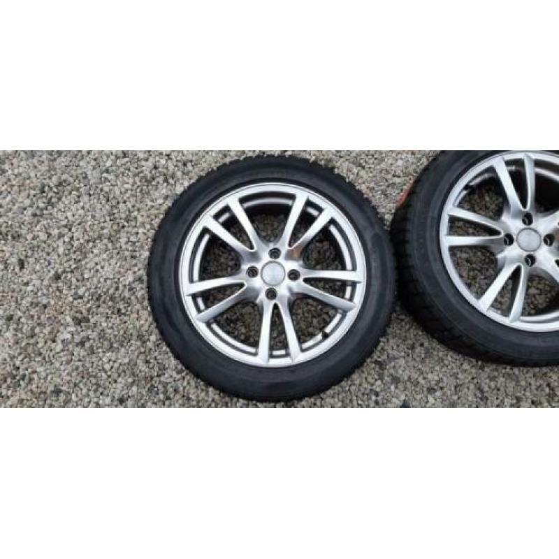 Set 16” League velgen met winterbanden 205/50R16 87H