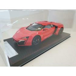Lykan Hypersport, pearl red, Frontiart. NIEUW !!!