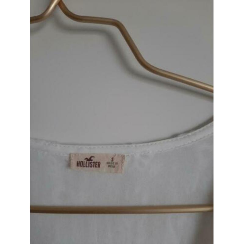 Ibiza witte jurk hollister maat S