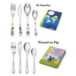 Kinderbestek Nijntje, Disney, Kitty, Snoopy, WMF, Keltum