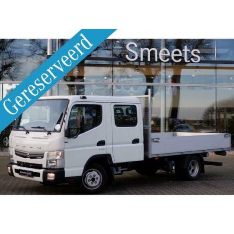 FUSO Canter 3C15 3.0 DI 340 DUBBELE CABINE MET OPEN LAADBAK