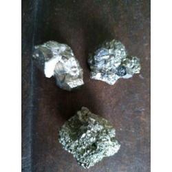 Pyriet ruw kristal mineraal