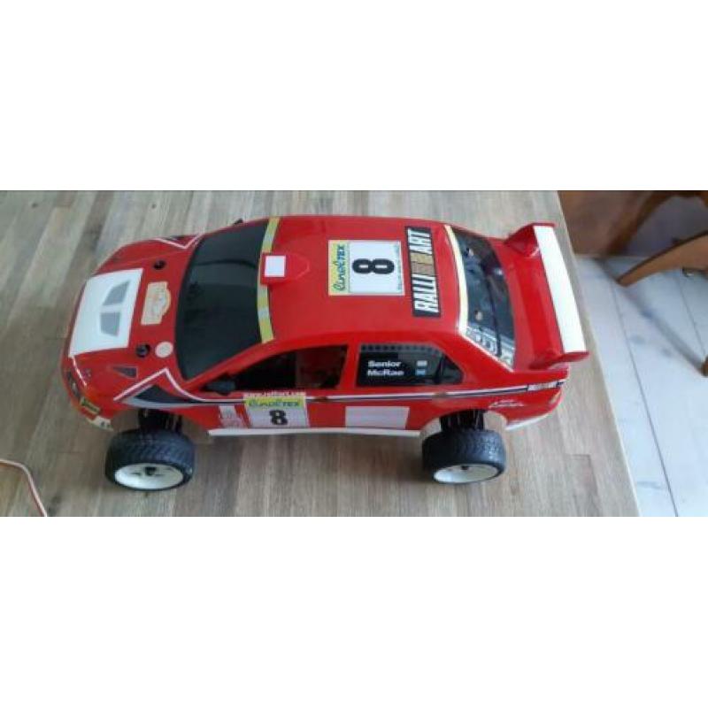Nitro RC auto 1:10 met allerlei extra's