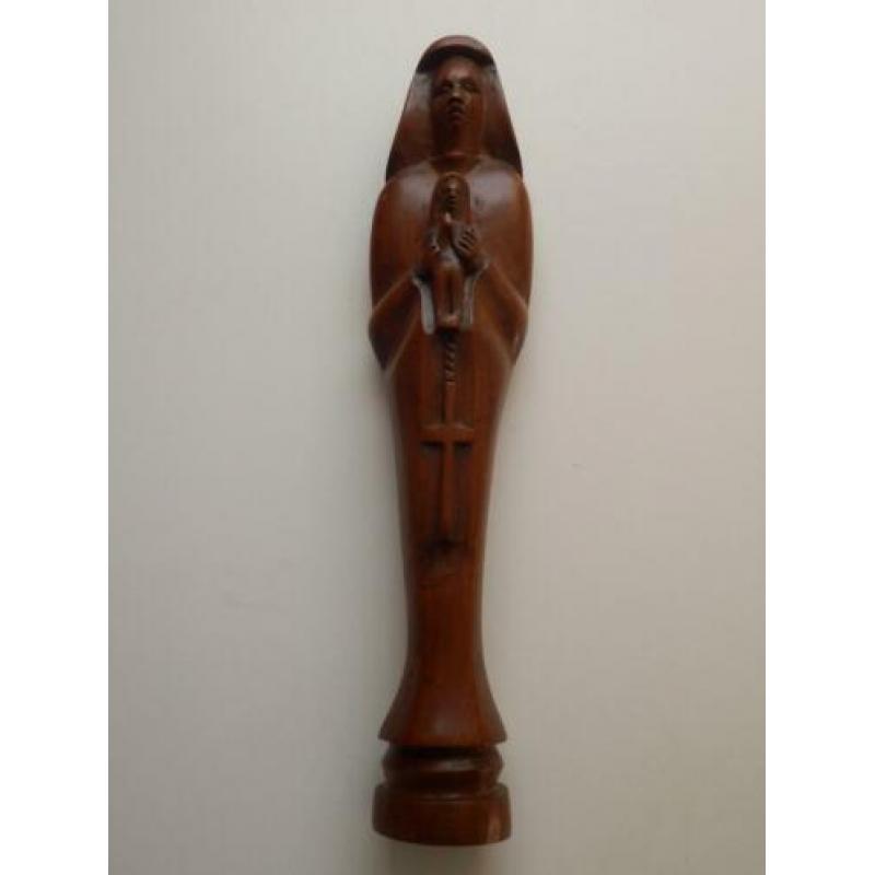 Maria met kind / hout / Afrikaans / 37 cm.