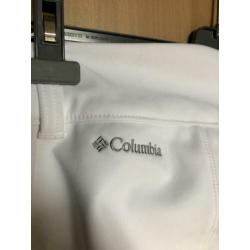 Witte Columbia softshell ski broek maat 34/36 (4).