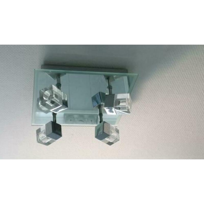 Moderne badkamer plafondlamp 4 spots