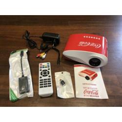 Mini beamer Coca Cola