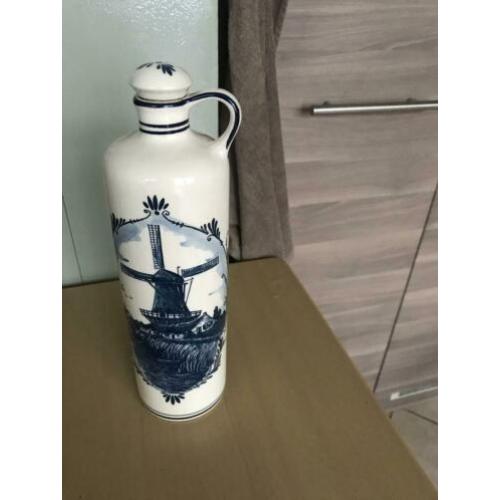 Unieke Delft blauw kruik