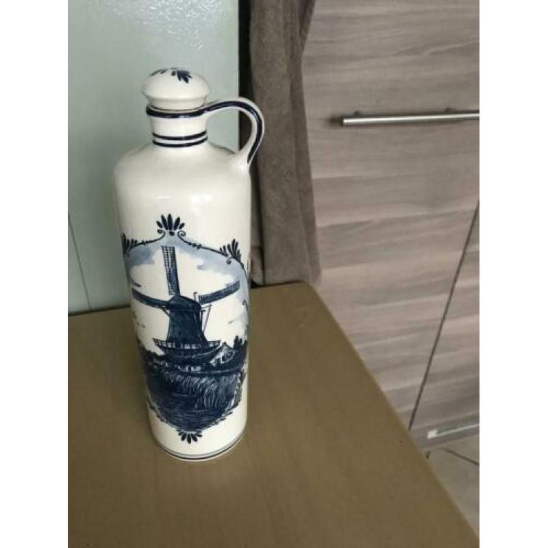 Unieke Delft blauw kruik