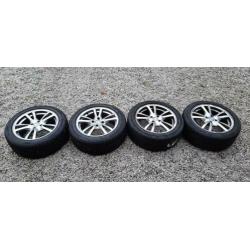 Set 16” League velgen met winterbanden 205/50R16 87H