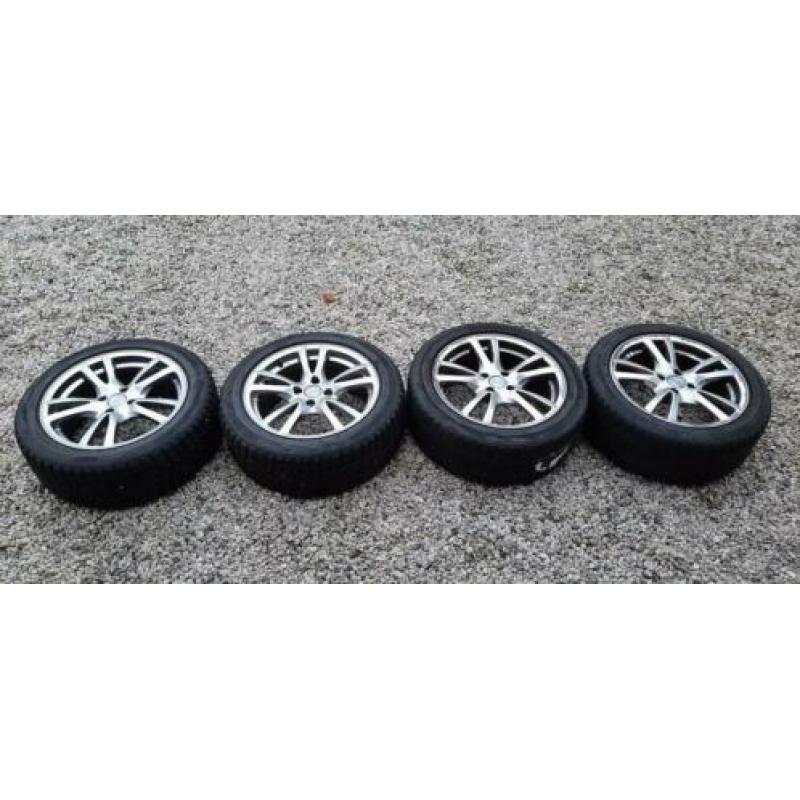 Set 16” League velgen met winterbanden 205/50R16 87H