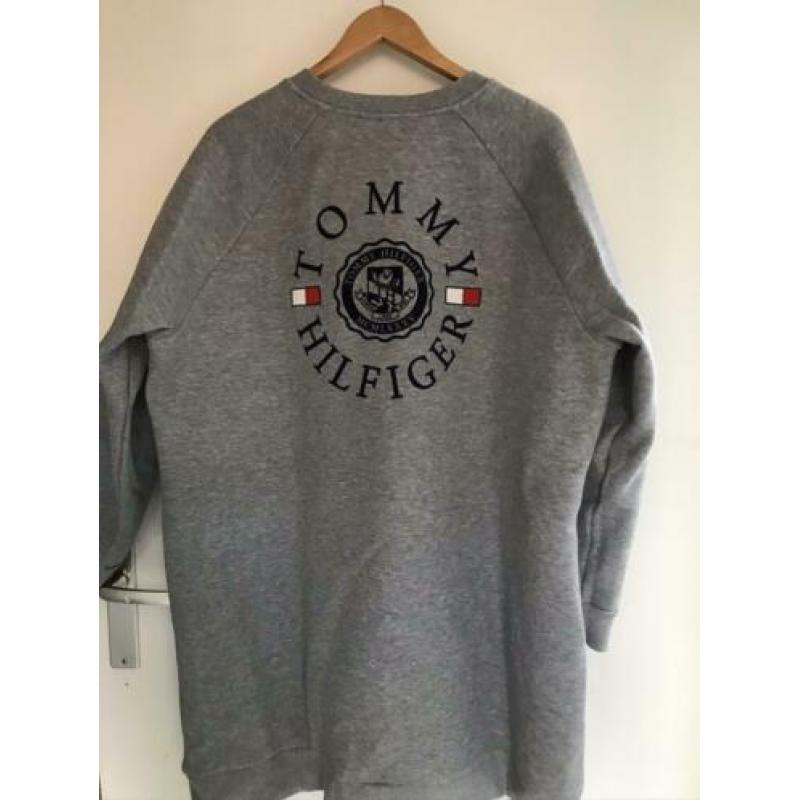Grijze sweatjurk joggingjurk Tommy Hilfiger xxl 48