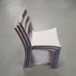 82 x Stapelstoelen restaurant stoelen vintage PP stoel 986