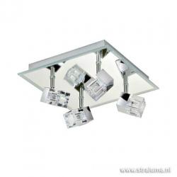 Moderne badkamer plafondlamp 4 spots