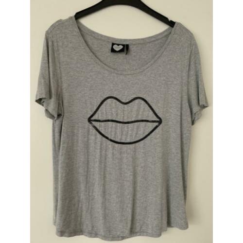 Catwalk junkie shirt grijs maat S dames kus