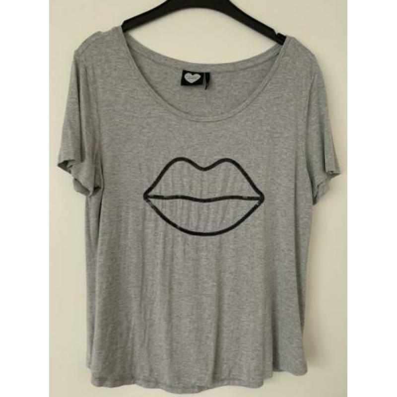 Catwalk junkie shirt grijs maat S dames kus