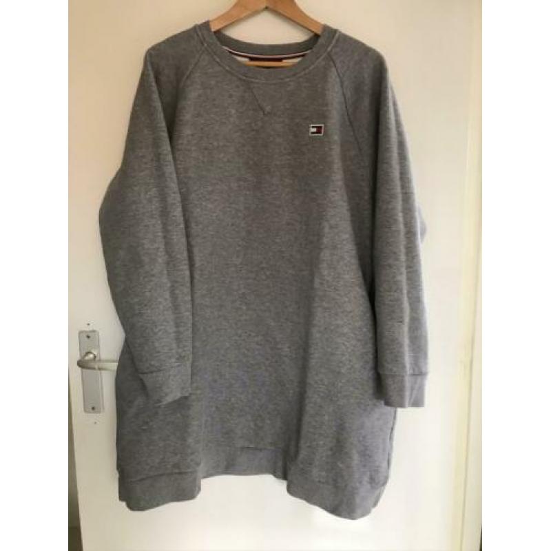 Grijze sweatjurk joggingjurk Tommy Hilfiger xxl 48
