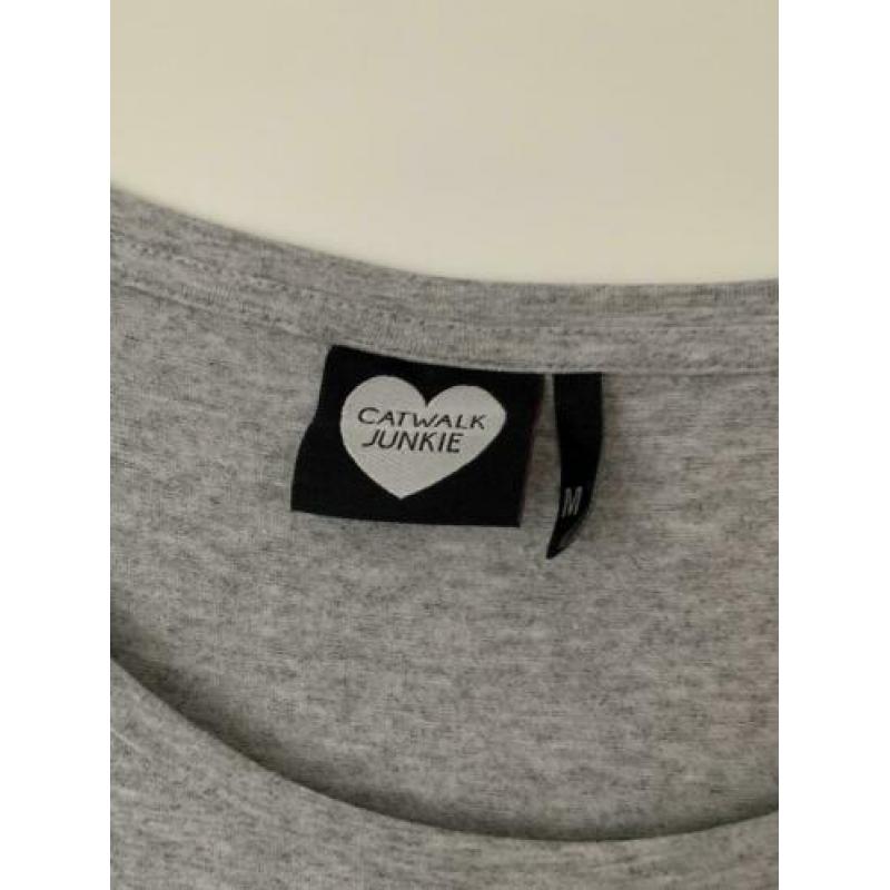 Catwalk junkie shirt grijs maat S dames kus