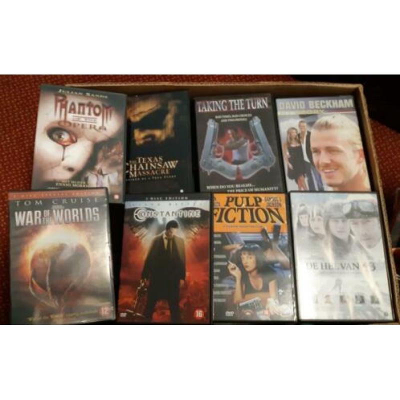 Partij van 90 film dvd's