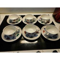 boerenbont koffie thee kop /beker /schalen enz zie foto's