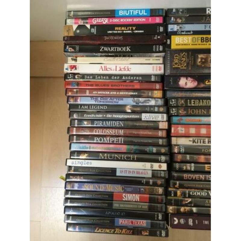 Partij van 76 DVD’s