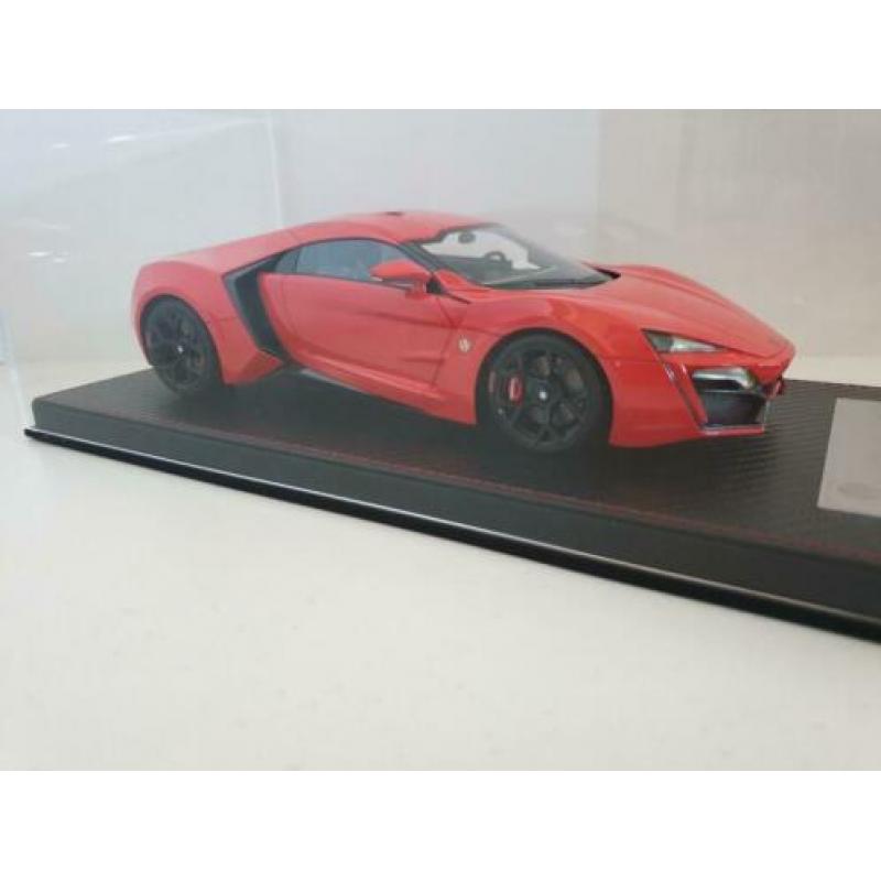 Lykan Hypersport, pearl red, Frontiart. NIEUW !!!