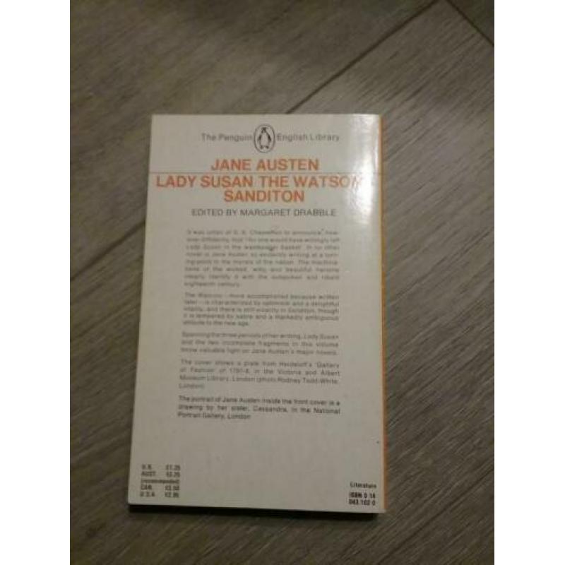 Jane Austen: Persuasion en Lady Susan/The Watsons/Sanditon