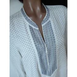 Boho ibiza bohemian blouse zara h&m maat M