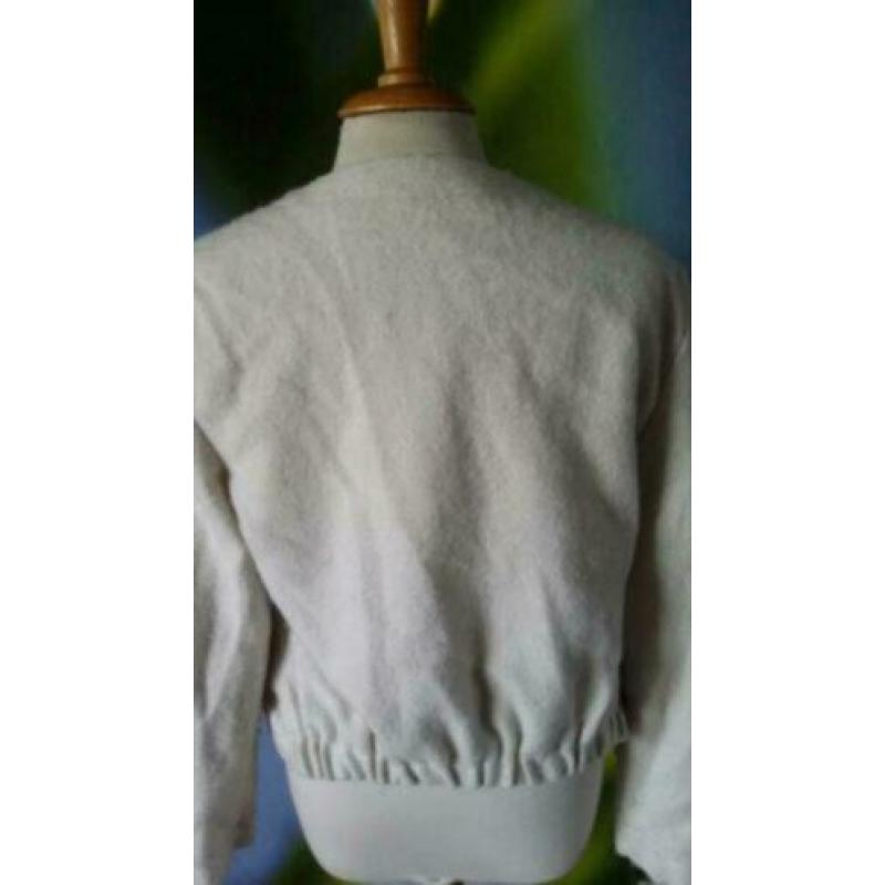 F1 district norrebro witte bomberjack blazer M duur merk