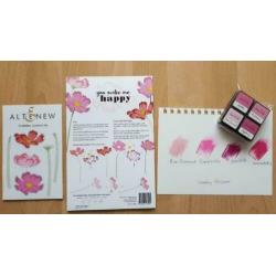 Te koop: prachtige stempelset Altenew Stunning Cosmos