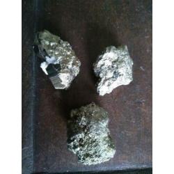 Pyriet ruw kristal mineraal
