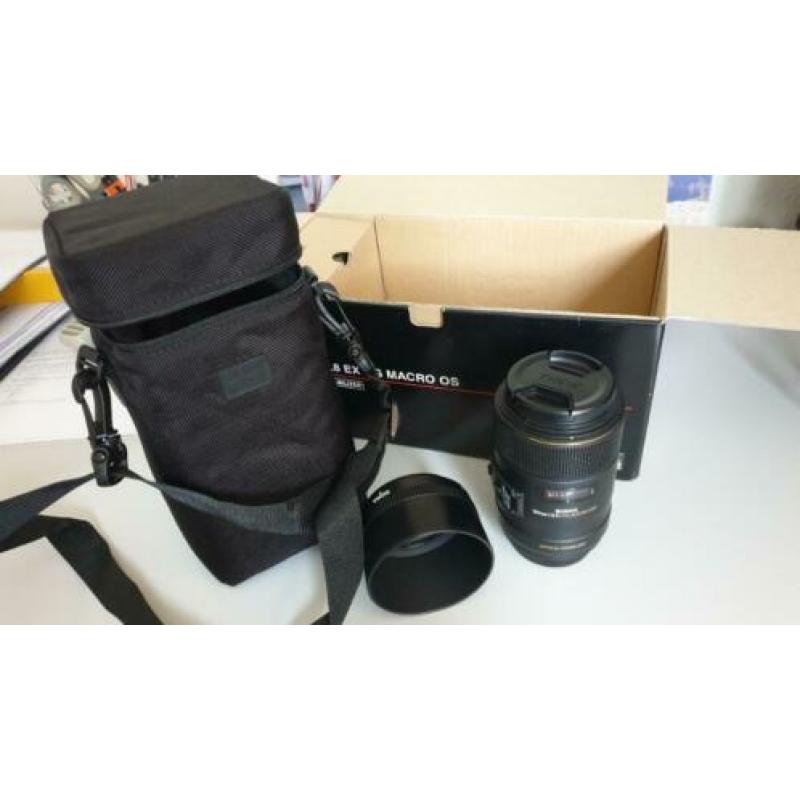 Sigma voor Sony 105 mm F2.8 EX DG Macro OS objectief voor A