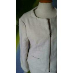 F1 district norrebro witte bomberjack blazer M duur merk