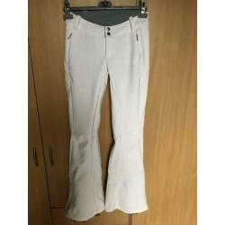Witte Columbia softshell ski broek maat 34/36 (4).