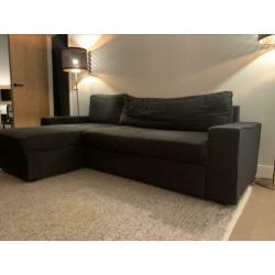 Slaapbank met chaise longue