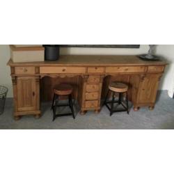 Kaptafel/Wandmeubel ANTIEK