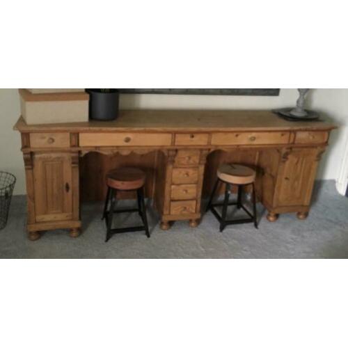 Kaptafel/Wandmeubel ANTIEK