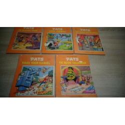Pats stripboeken 5 stuks goede staat