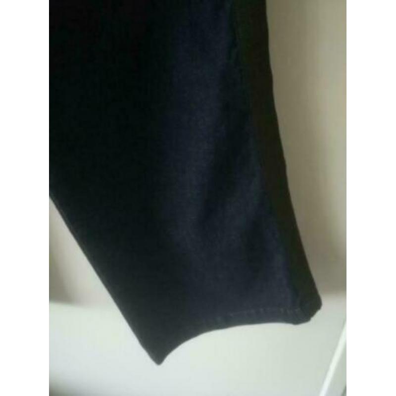 10 Days flared jeans broek blauw bies mt 1/ S