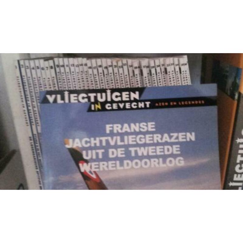 Vliegtuigen in gevecht