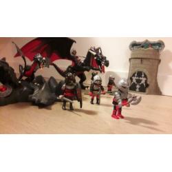 Playmobil ridders en draken