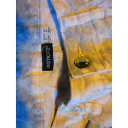 leuke jeans broek elast. 38