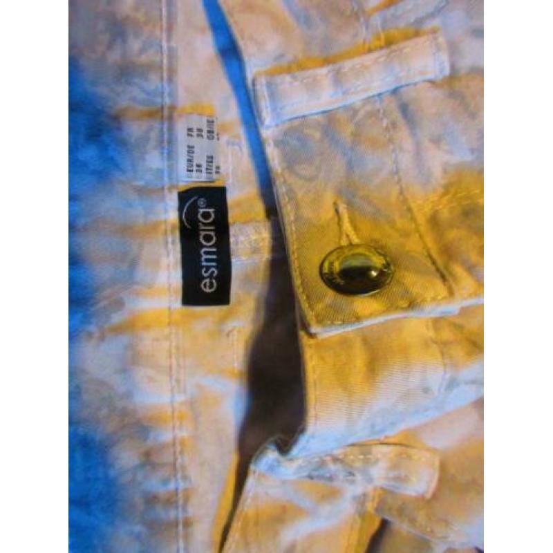 leuke jeans broek elast. 38