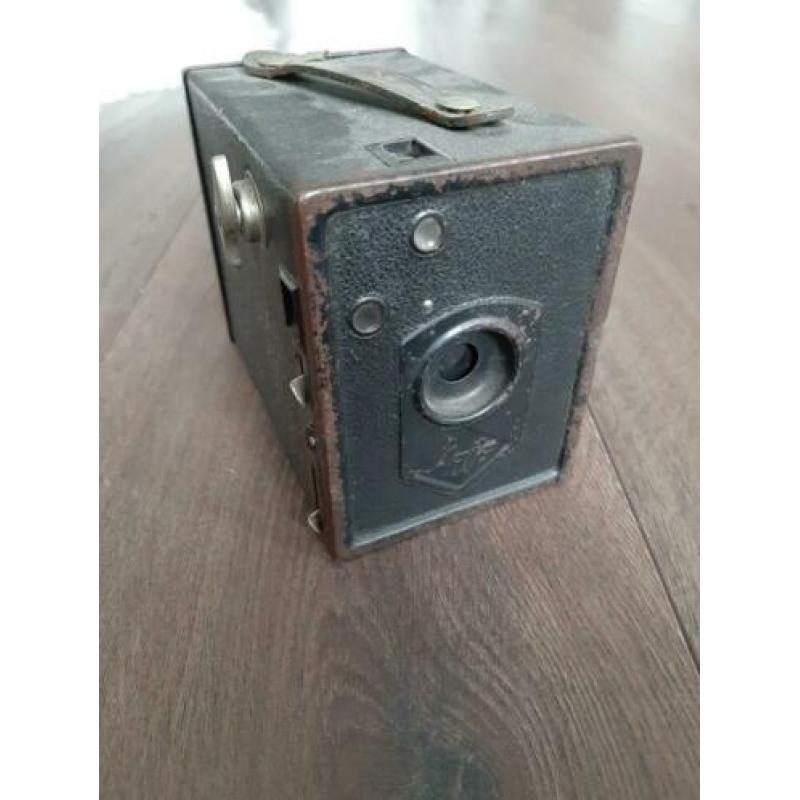 Agfa Box Camera, Fototoestel, Vintage, Oud, Antiek, Retro