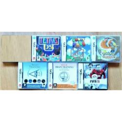 Diverse Nintendo DS spellen.