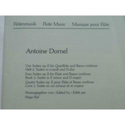 4 suiten voor dwarsluit en basso continuo