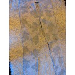 leuke jeans broek elast. 38