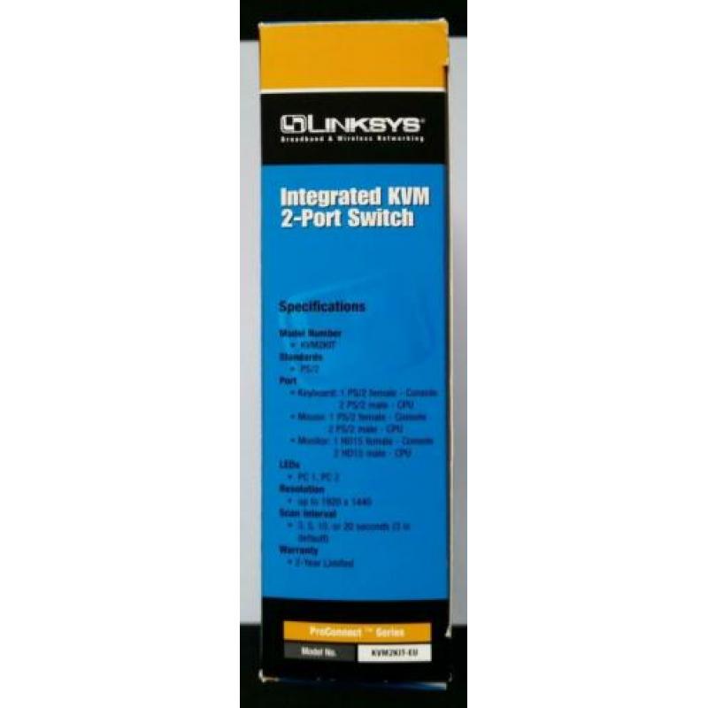 Linksys KVM switch (KVM2KIT-EU)