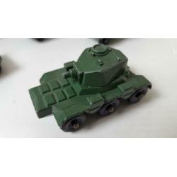 Matchbox Lesney, leger / militair modelauto jaren 50-70